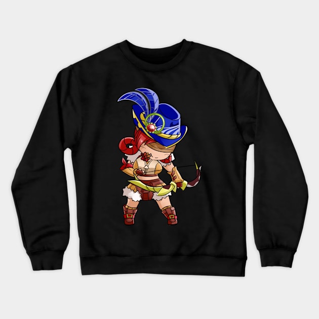 Ranger Archer Ragnarok M Eternal Love Crewneck Sweatshirt by hitoridraws